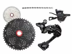 Shimano Mini Groupe XT M8000 1x11v Avec Cassette Sunrace MX8 2022