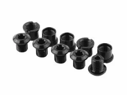 Absolute Black Kit De 5 Vis + Cheminées Pour Plateaux. Pièces Détachées Pour VTT 2020