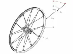 Crank Brothers Cylindre Pour Rayon (3 Trous)