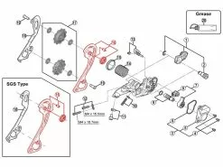 Shimano Chape Externe Pour Dérailleur XT M786