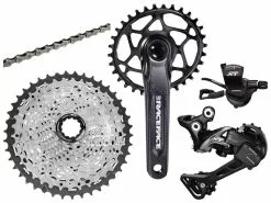 Shimano Groupe XT M8000 1x11v Avec Pédalier RaceFace Aeffect Cinch Noir 2019
