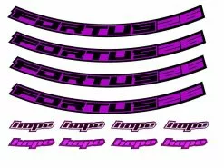 Hope Kit Stickers Pour Jantes Fortus 26 – 29" 2023 -VTT Soldes Magasin 425601 2
